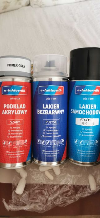 Zestaw lakierniczy e-lakiernik.