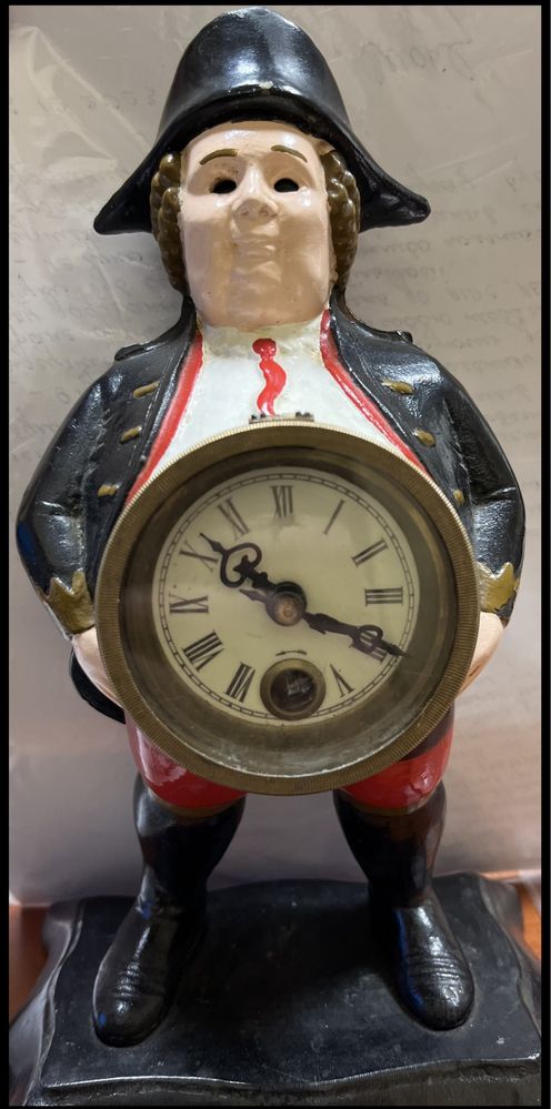 Продам старинные часы статуэтка немецкий БЮРГЕР. Часы без боя.