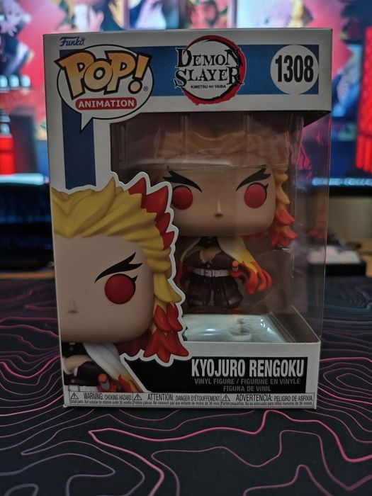 Офіційна колекційна фігурка Funko Pop Кьюджюро Ренгоку/Kyojuro Rengoku