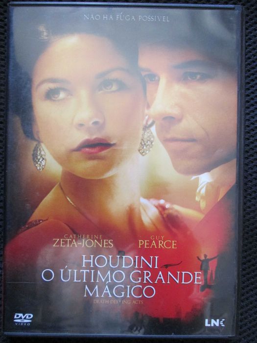 DVD Houdini - O Último Grande Mágico, com Catherine Zeta-Jones