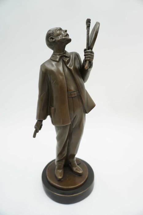 FIGURA Z BRĄZU MALARZ vincent van gogh