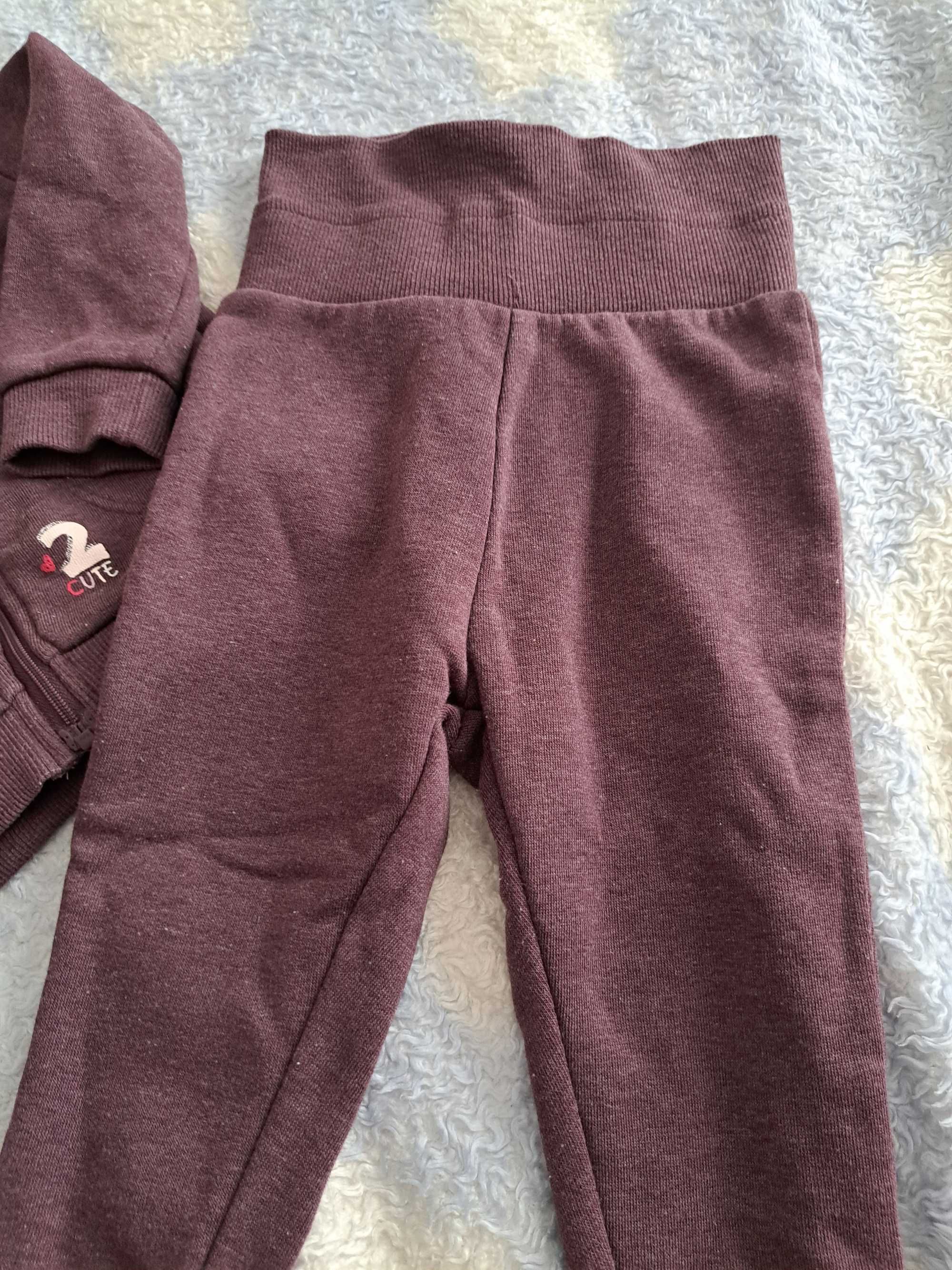Komplet bluza spodnie dres Lupilo 2-6 miesięcy