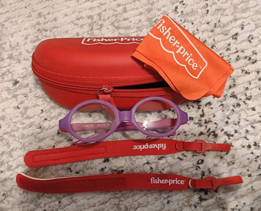 Oprawki Fisher Price dla dziewczynki