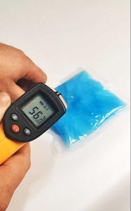 Сольова грілка багаторазова, 200 г. (грілка, що саморозігрівається) .