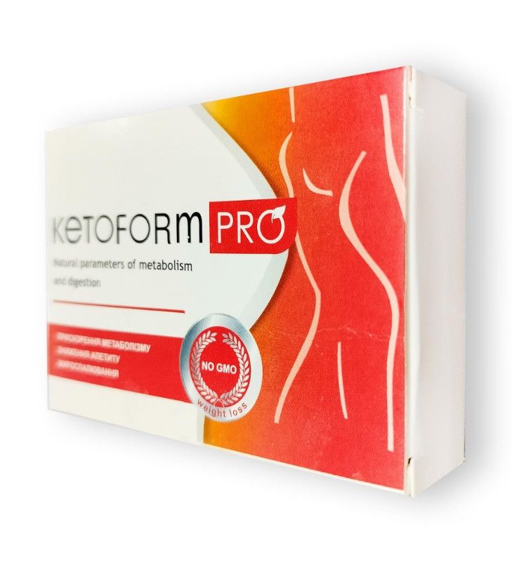 Ketoform Pro капсули для схуднення Кетоформ Про