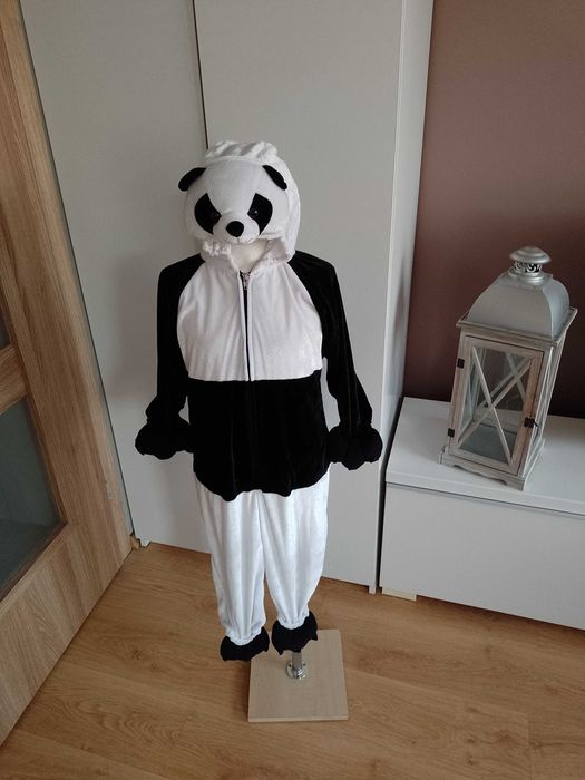 NOWY strój karnawałowy MIŚ MISIA PANDA PANDY kostium 122/128 (110)
