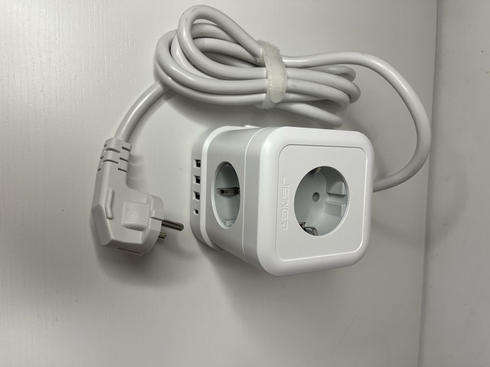 JSVER Listwa zasilająca w kształcie kostki USB, type C
