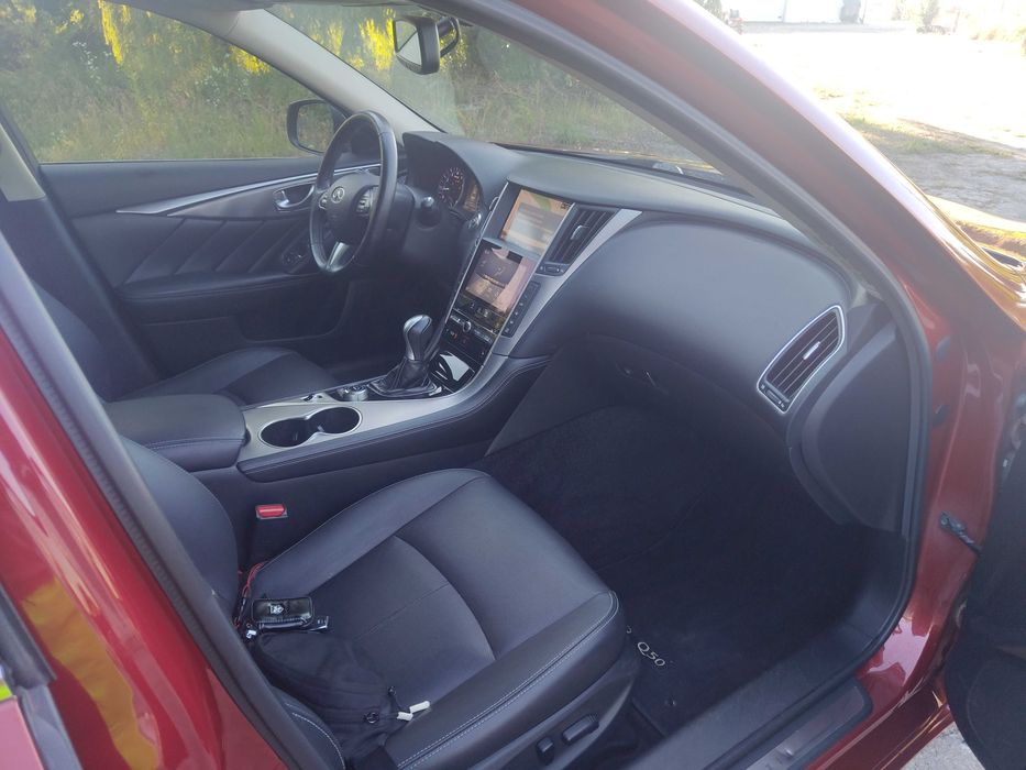 Infiniti Q50 2.0 benzyna 60tys km max wyposażenie kamery 360