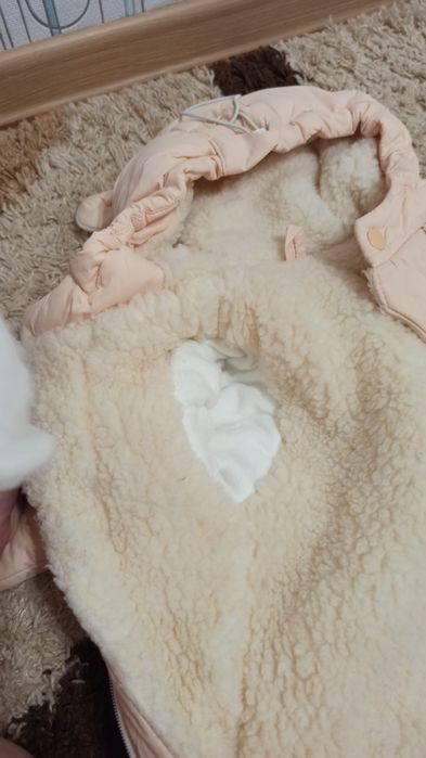 Детский зимний конверт на овчине