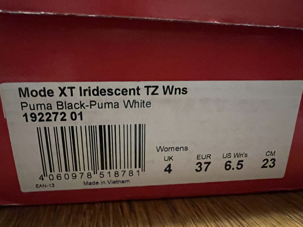 Puma Hybrid  roziar 37 carno -biale