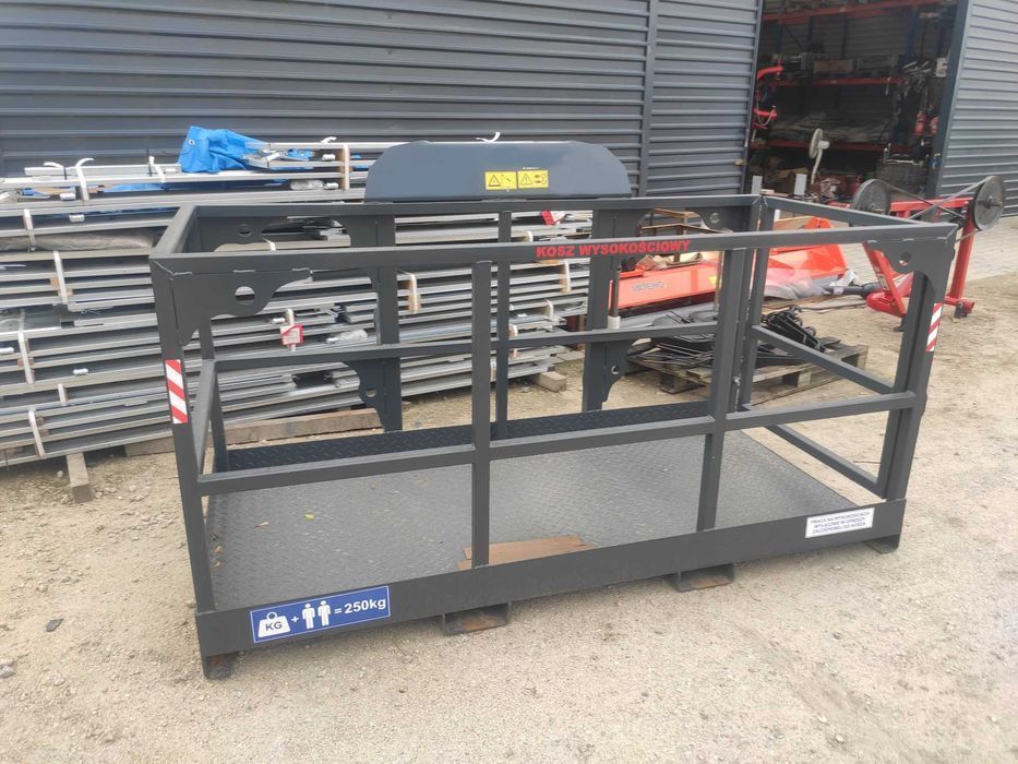 Kosz wysokościowy narzędziowy roboczy ładowarki teleskopowej kołowej