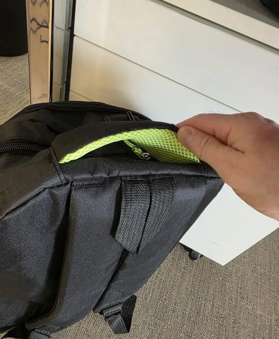 Чёрный рюкзак новый