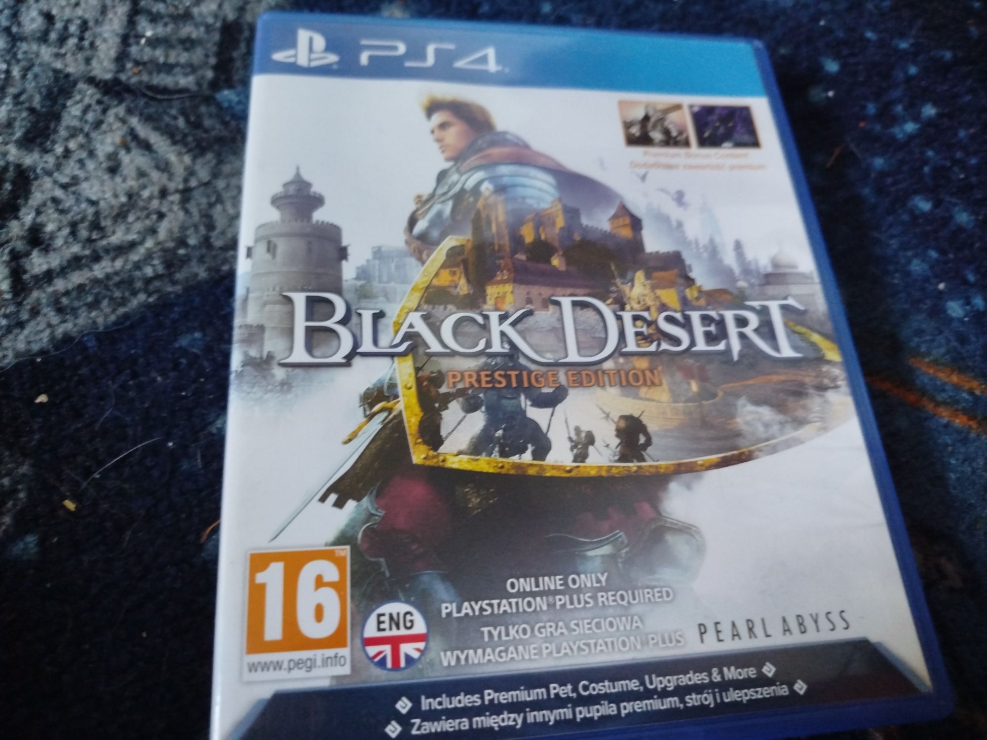 Black desert PS4 nigdy nie grałem stan idealny