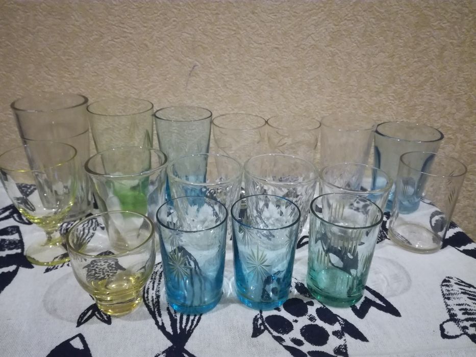 Стаканы, рюмки на выбор