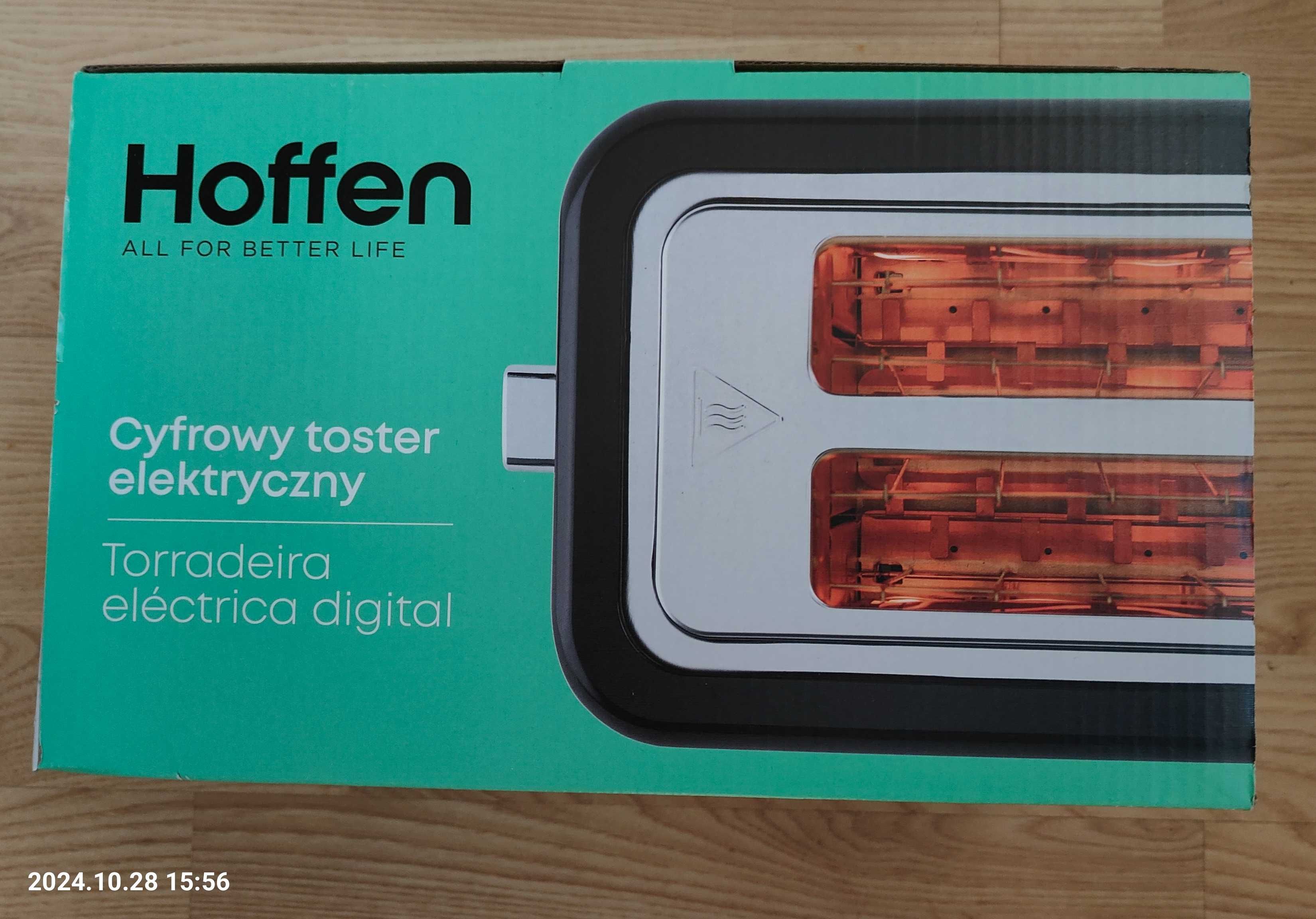 Cyfrowy toster elektryczny marki Hoffen