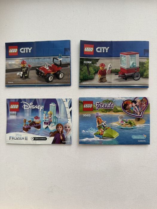 Іграшки LEGO City, Frozen, Friends