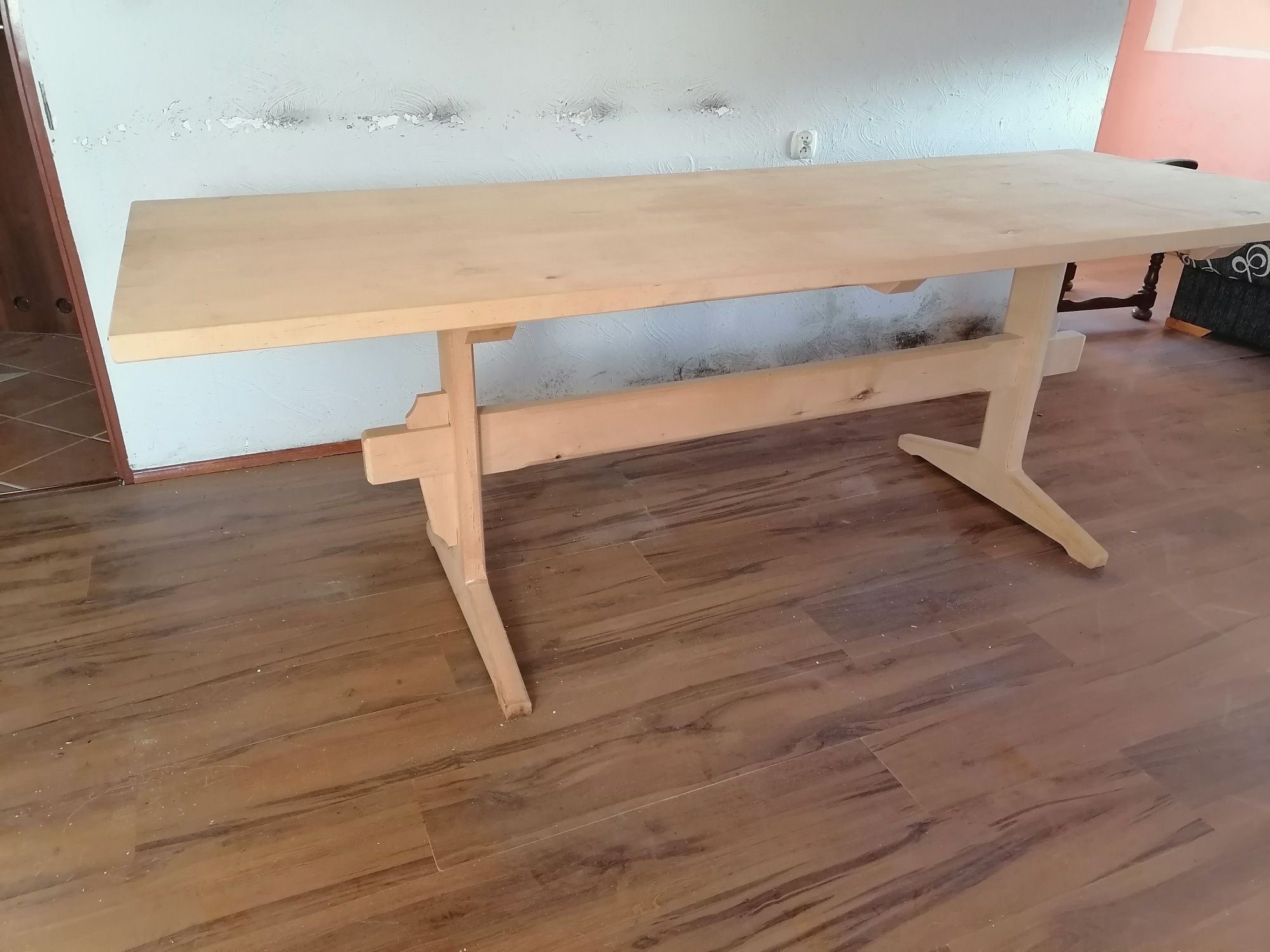 Skladany stół drewniany