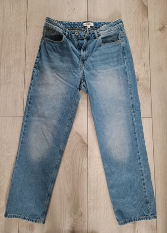Spodnie damskie dżinsowe H&M r.38