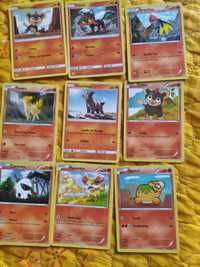 Cartas pokemon variadas