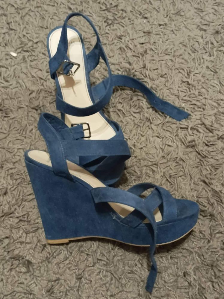 Sandalias Azuis Pull&Bear