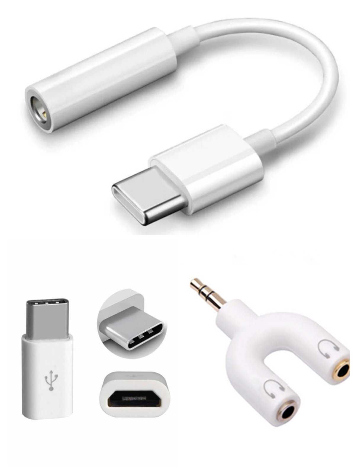Перехідник USB-Type-C - OTG, USB Micro USB - OTG, Aux, Jack 3.5