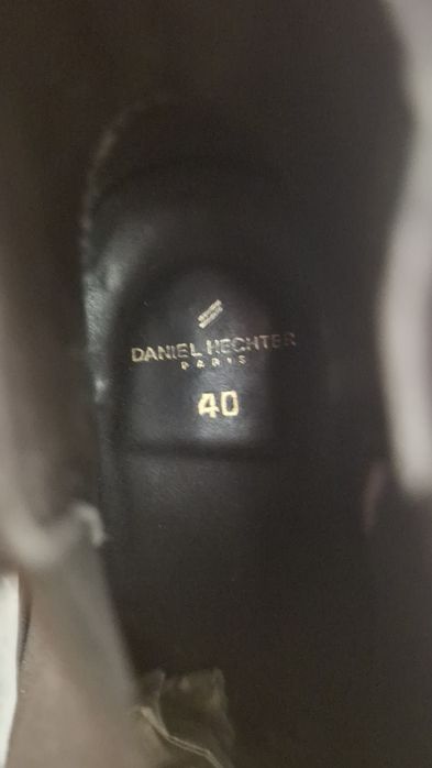 Botas cano baixo, N°40 couro genuíno