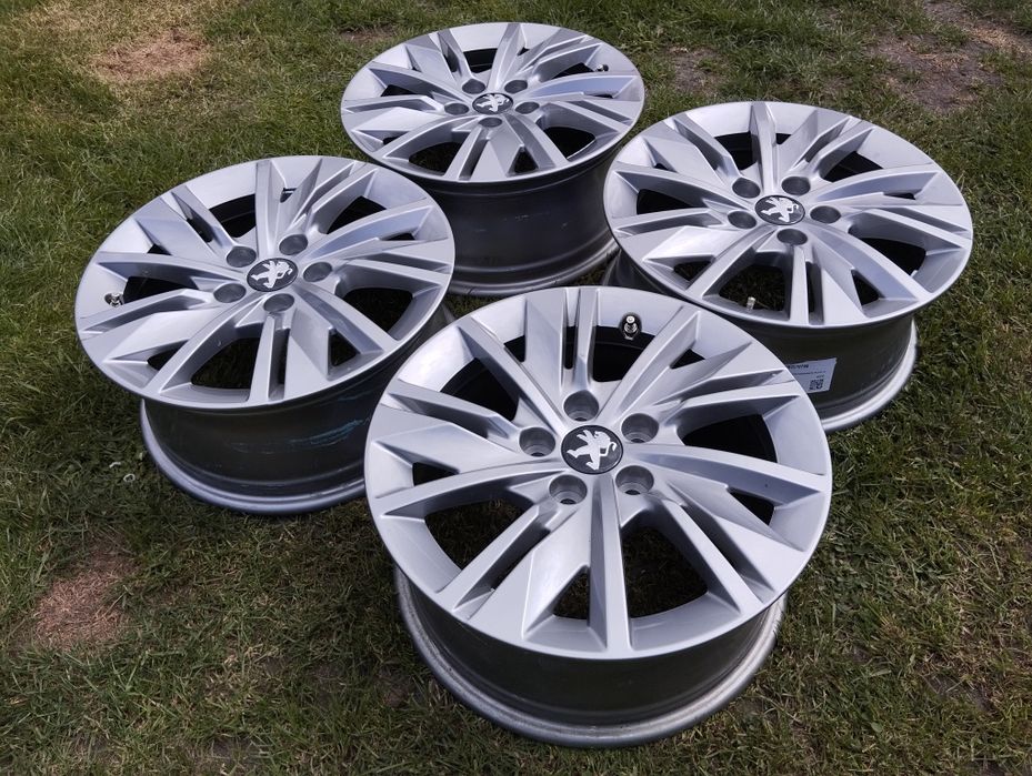 Felgi Peugeot Citroen 16" 5x108 7J ET40 65,1mm komplet demo