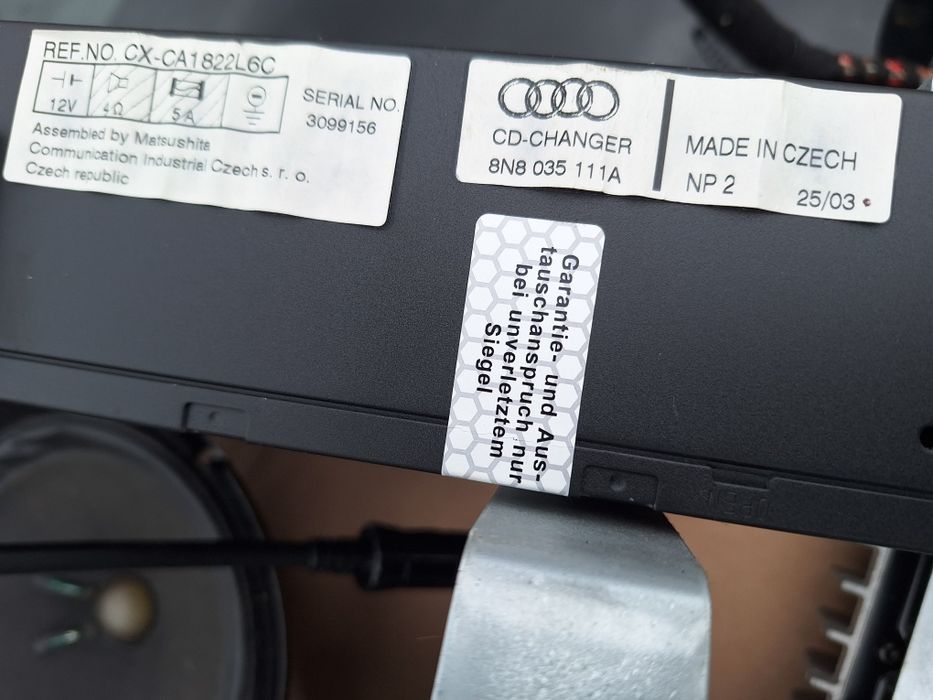 Naglosnienie bose audi TT 8n