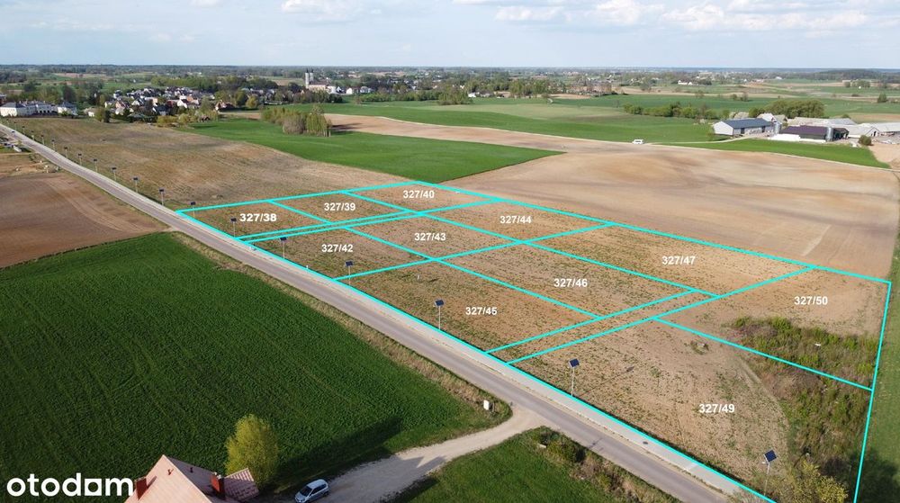 Na sprzedaż 12 działek z mpzp w Bargłowie Kościelnym