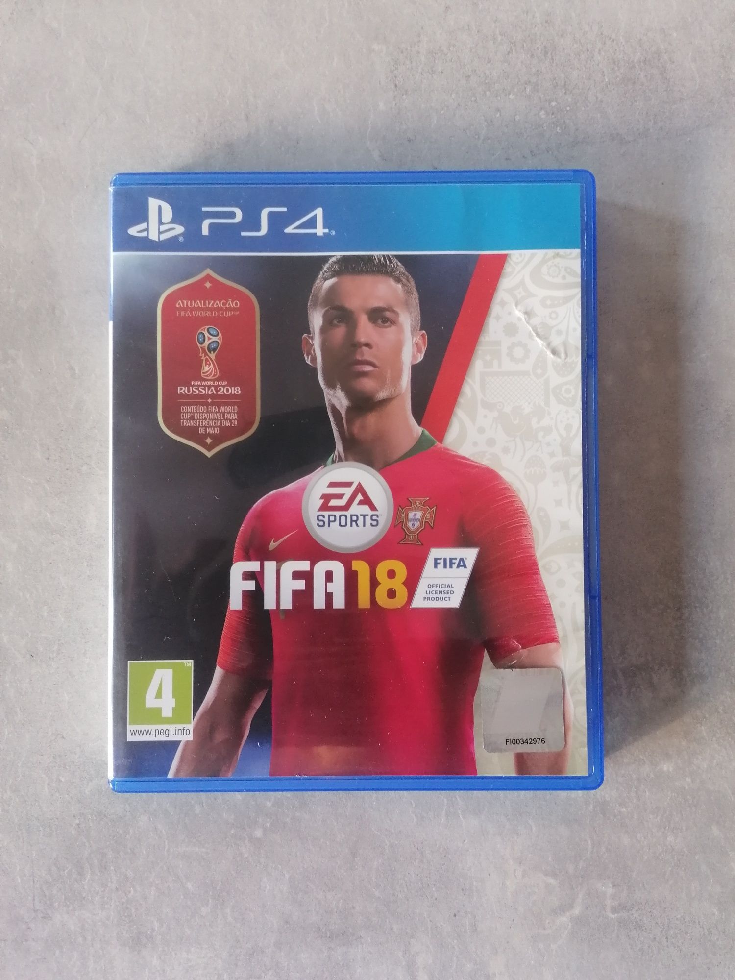 Jogo para a consola ps4 FIFA 18