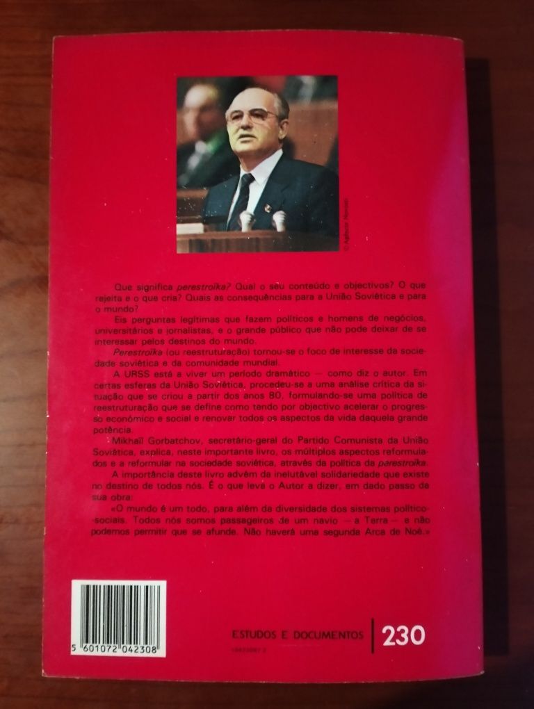 Livro Perestroika (Mikhail Gorbatchov)