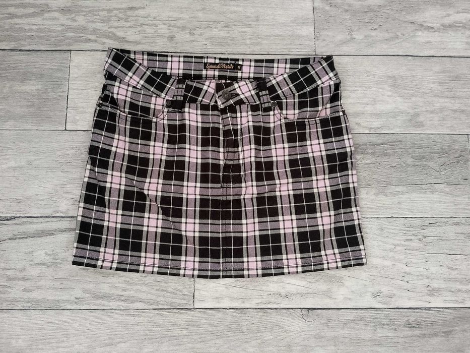 Spódniczka w kratkę 34/36Saints & Mortals