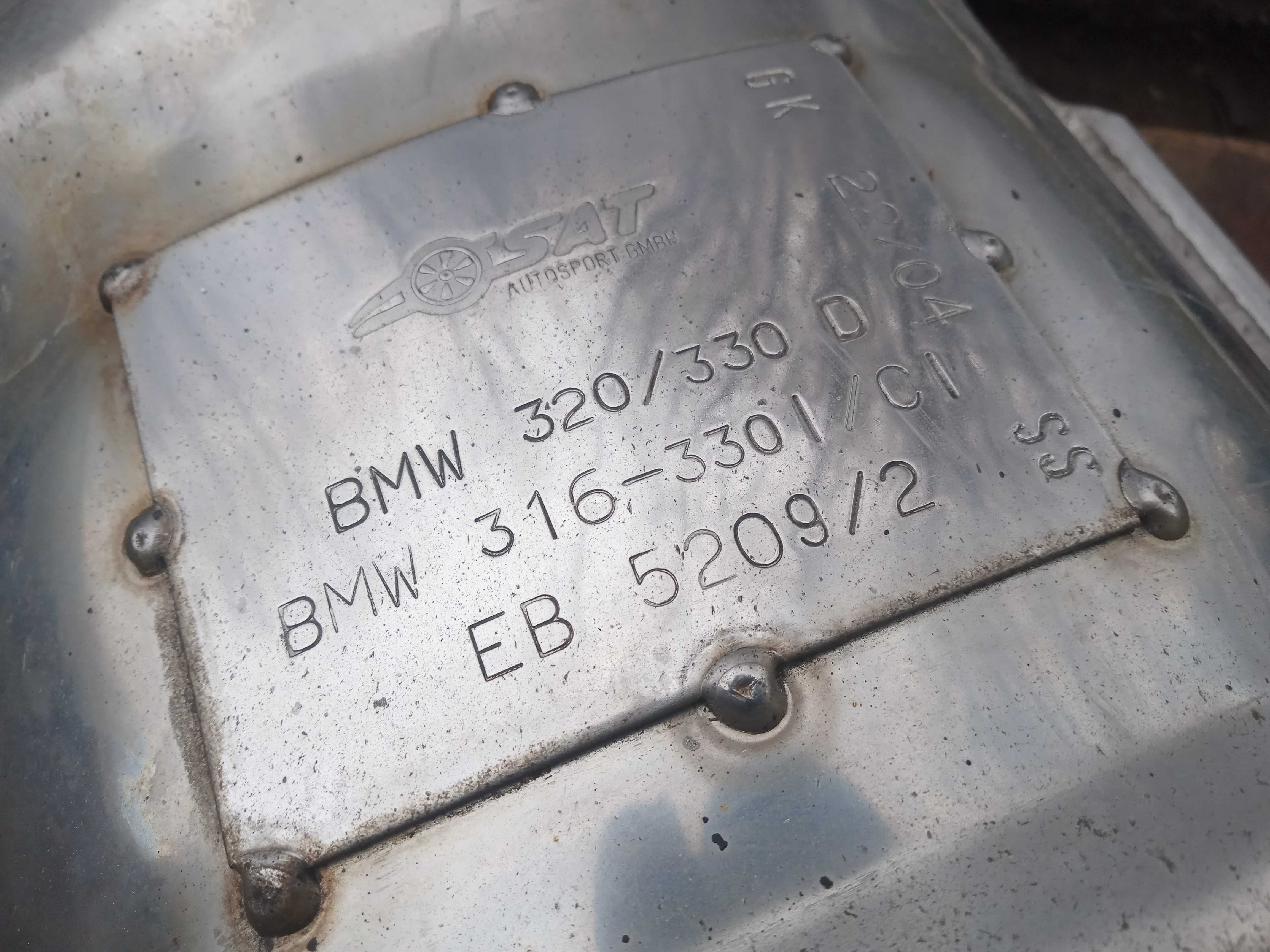 Wydech tłumik końcowy Eisenmann Duplex SS BMW E46 (E36 V8) RARYTAS