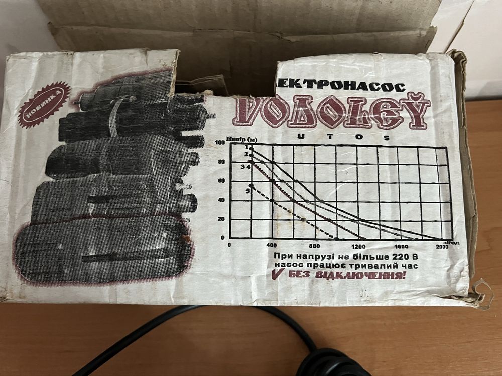 Вібраційний електронасос Водолей БВ-0, 16-63–У5