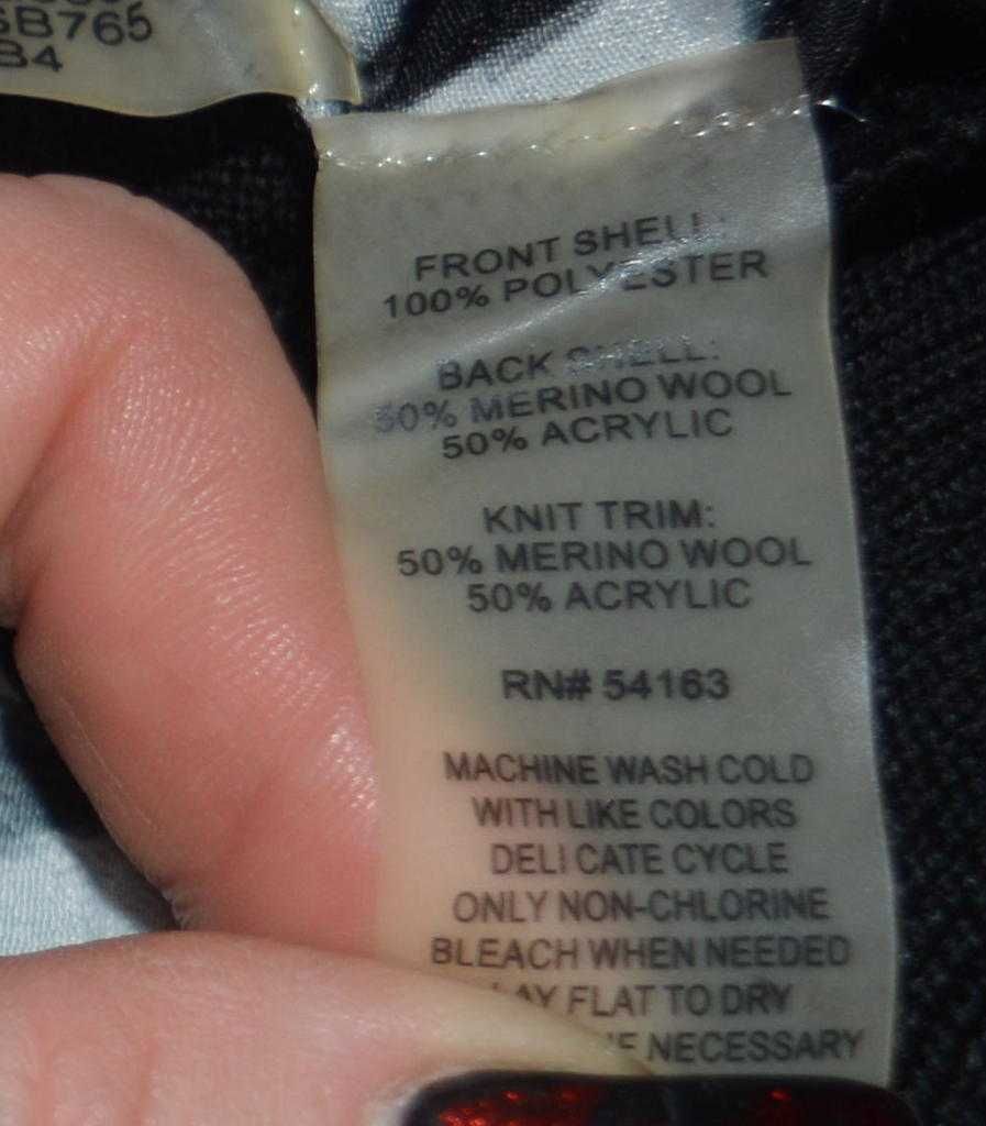 Bluzka z falą Calvin Klein L
