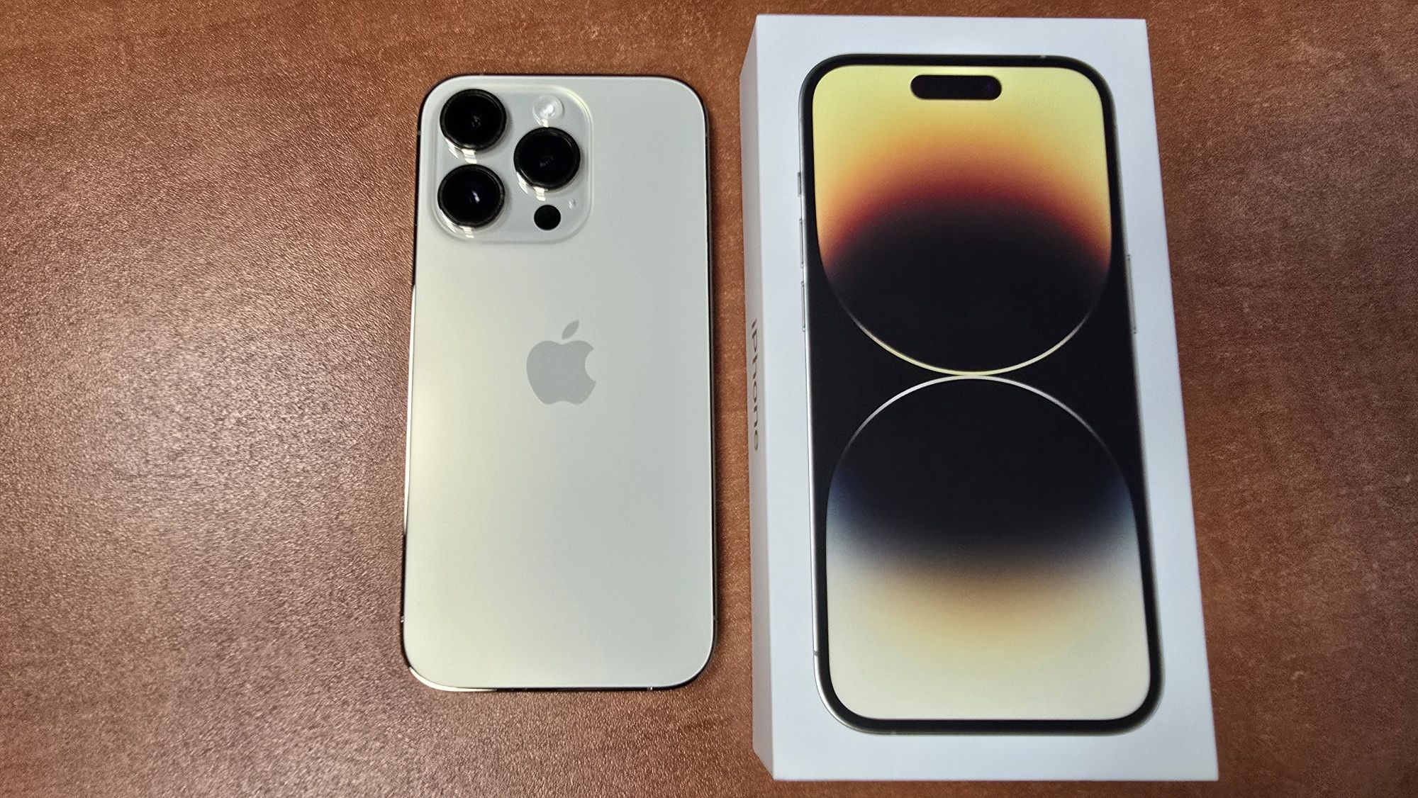 iPhone 14 Pro 256GB złoty, stan bdb