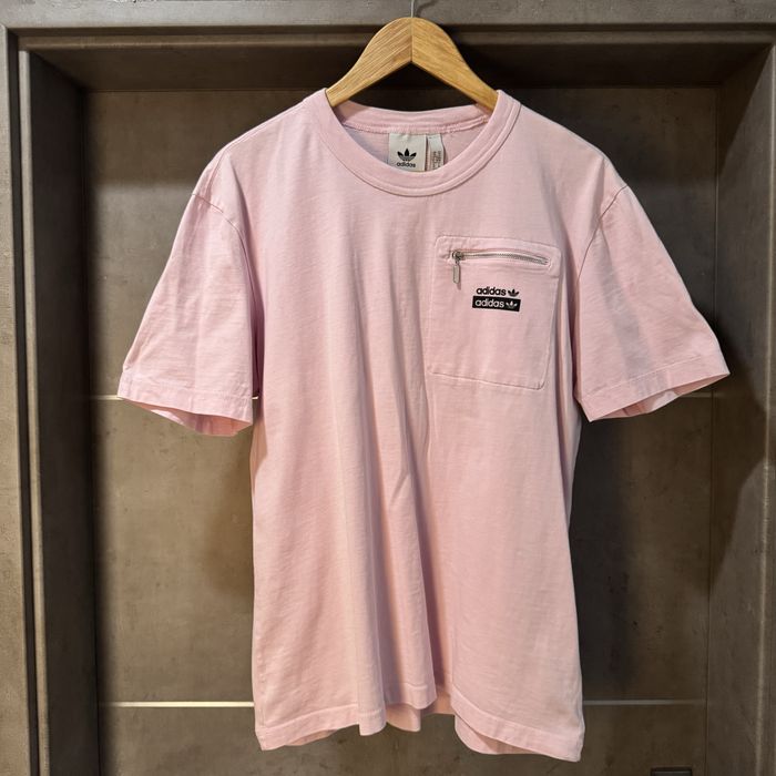 Koszulka / T-shirt Męski | Adidas | Różowy | rozm. M