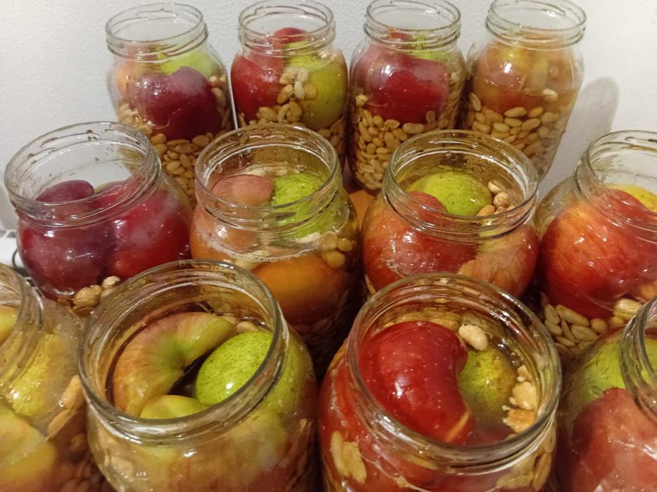 Супер їжа мед горіхи ноктарин полуниця(клубника) фрукти чорнослив 17кг