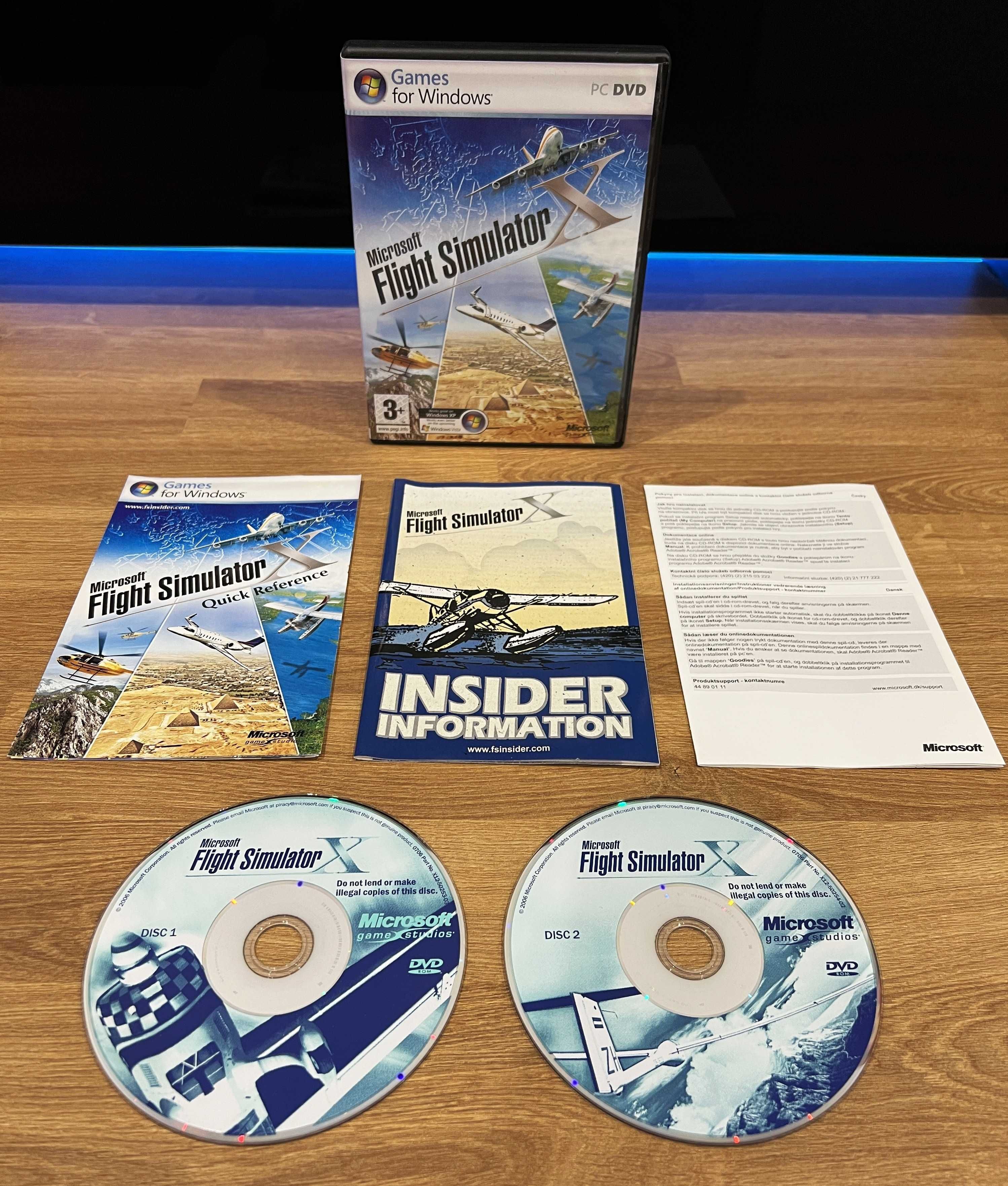 Flight Simulator X (PC EN 2006) DVD BOX angielskie premierowe wydanie