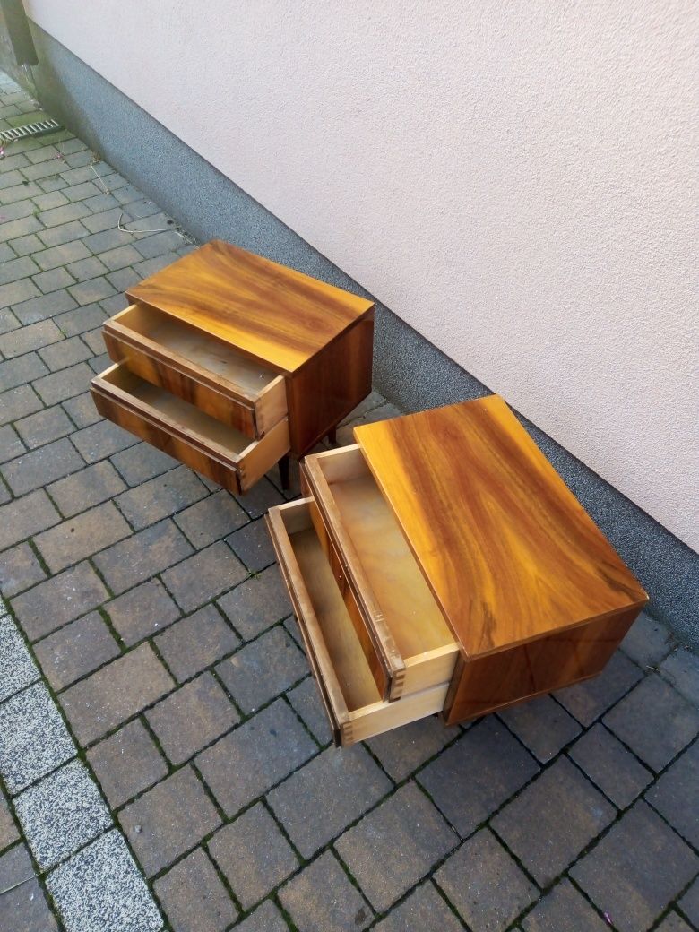 Szafka nocna PRL Transport