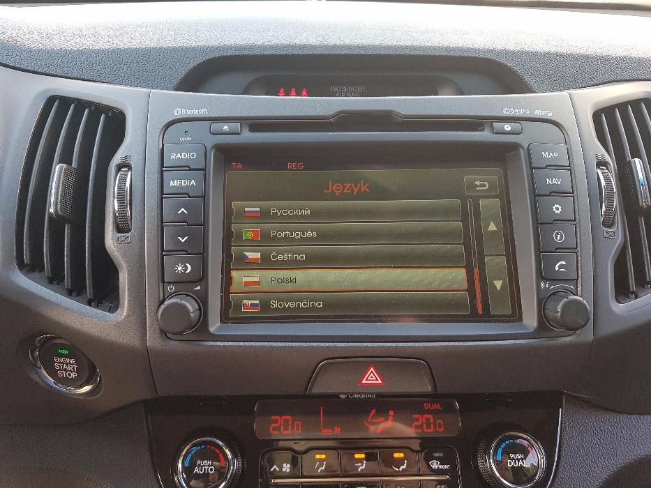 KIA Hundai 1.X 2.X 5.X Polskie Menu Mapa 2024 Naprawa SERWIS dotyk