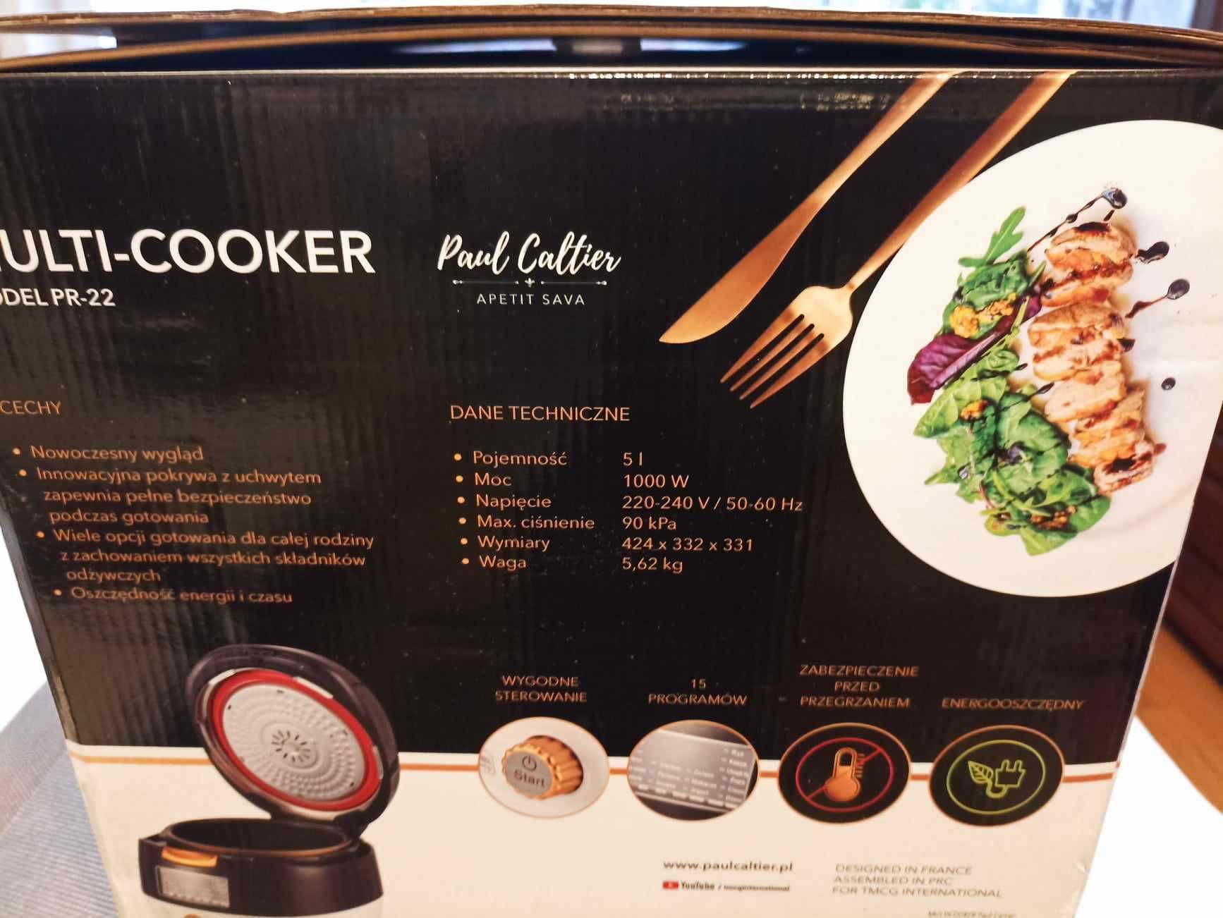 MULTI-COOKER  Paul Caltier model PR-22