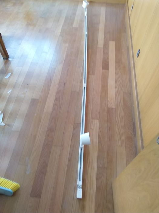 Carril iluminação com 2 projectores