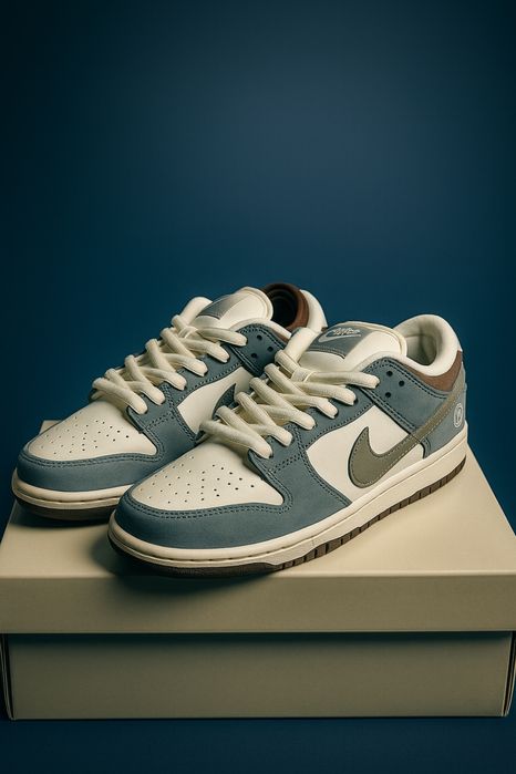 Nike dunk sb x Yuto horigome 40 white grey Brown