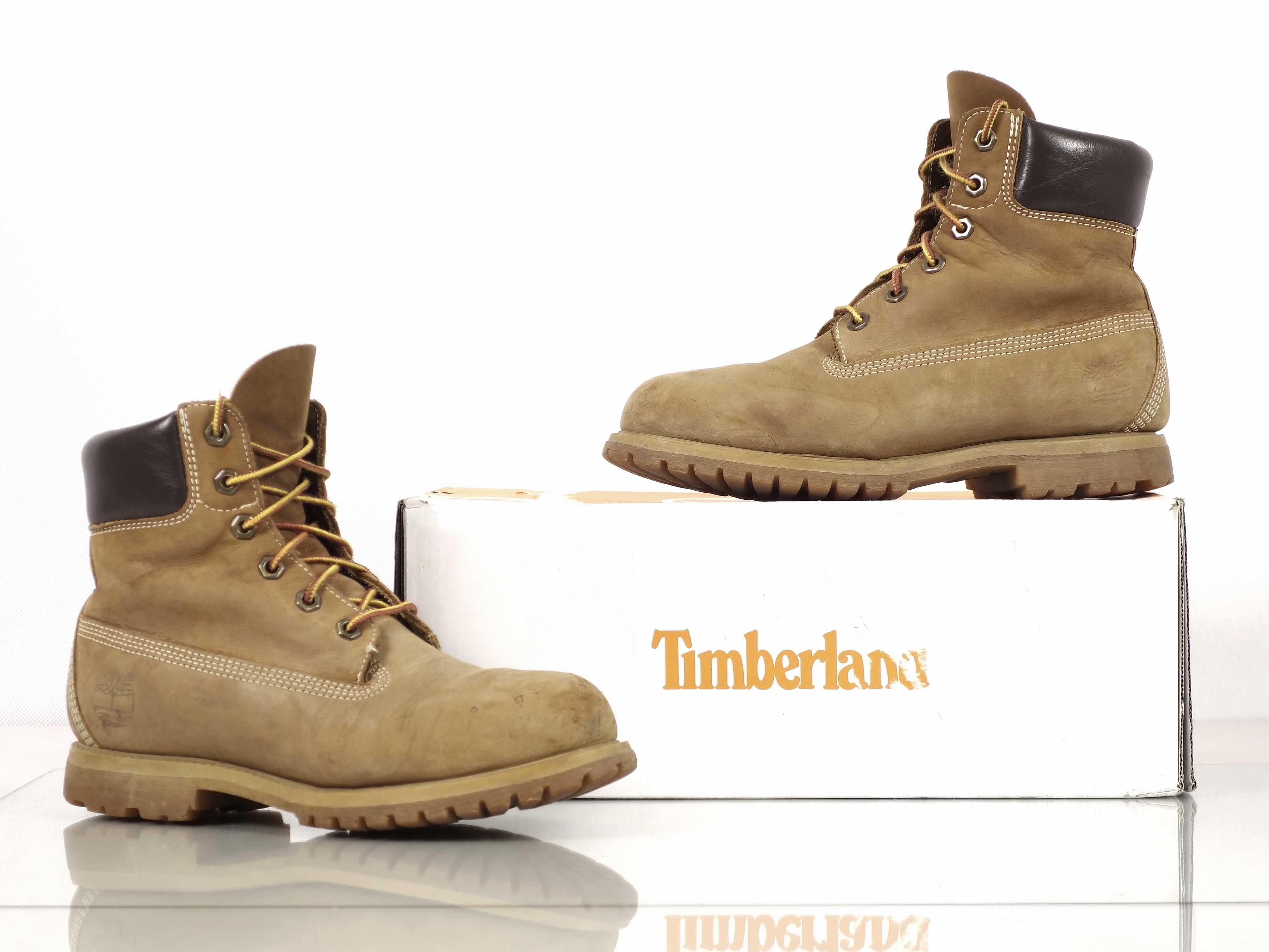 Timberland PREMIUM BOOT Botki damskie sznurowane 38,5