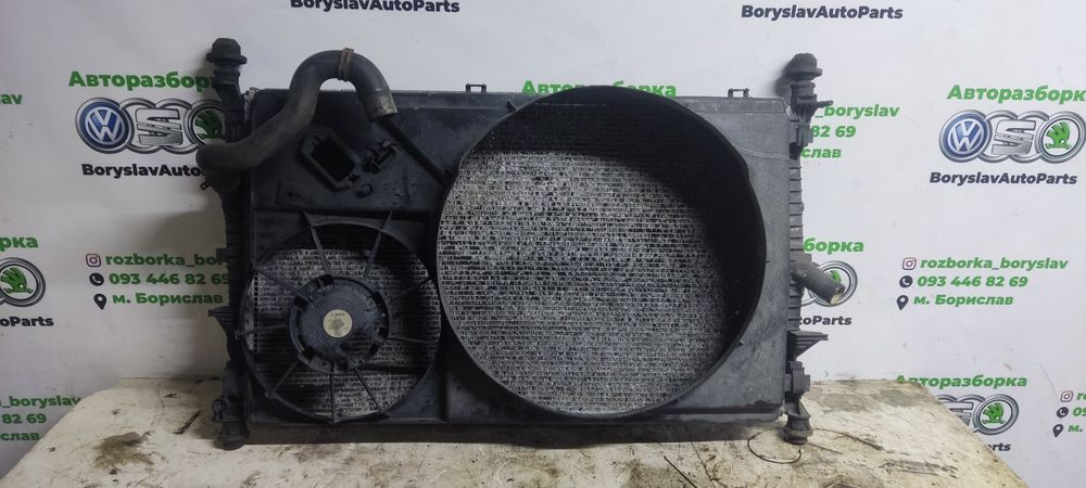 Дифузор Радіатор Fotrd Transit mk6 mk7 Радиатора