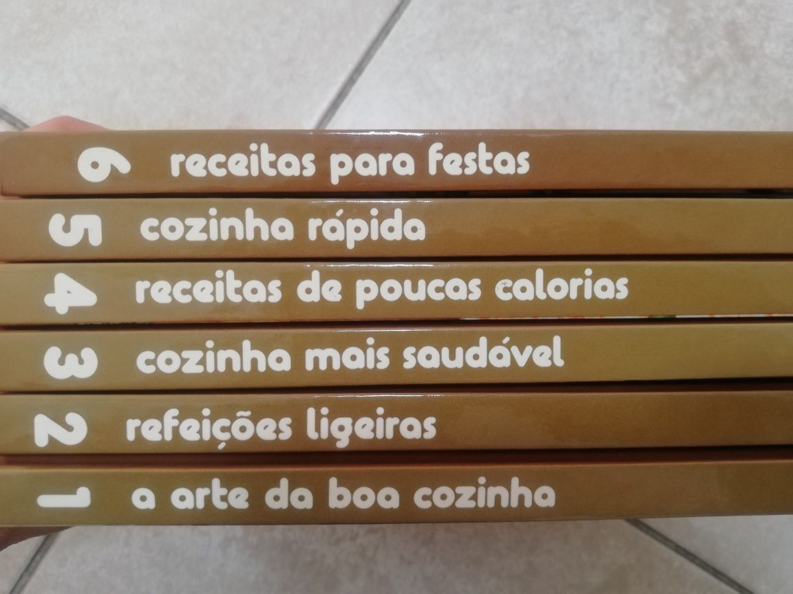 Coleção de Livros de receitas