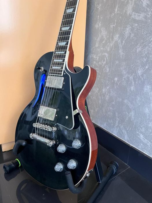 Guitarra electrica Epiphone Les Paul Modern Figured Black