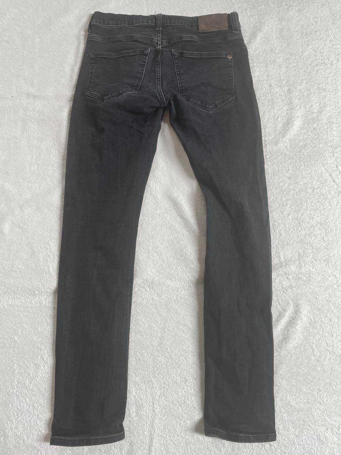 Jeansy Mustang True Denim Oregon Tapered Czarny