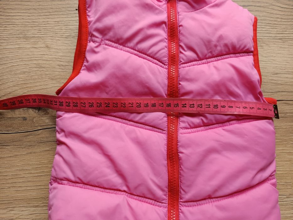 Kamizelka bezrękawnik dla dziewczynki r 86